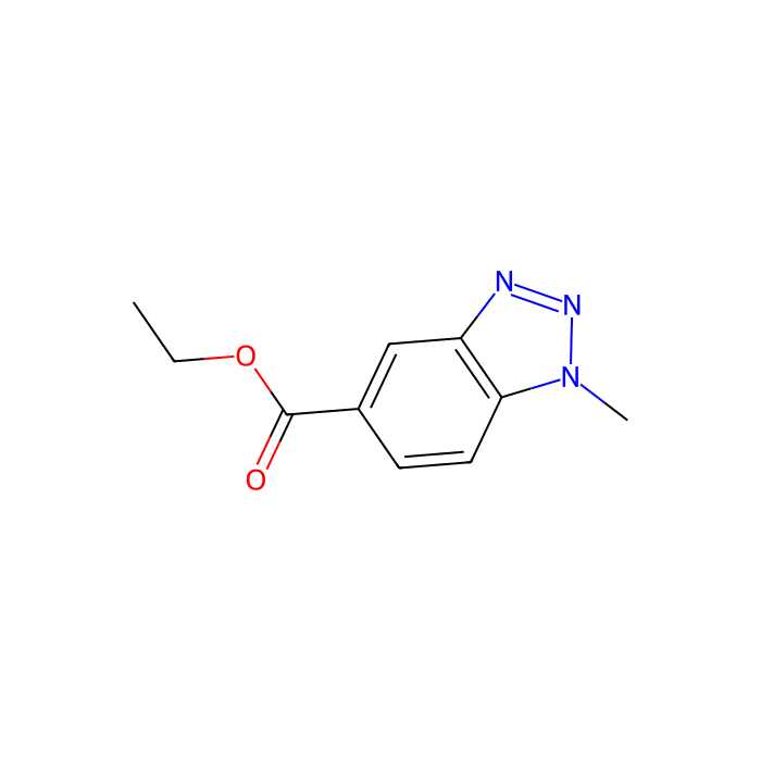 1-metil-1H-benzo[d][1,2,3]triazol-5-carboxilato de etilo - ≥97% CAS No(499785-52-3) by Aladdin Scientific