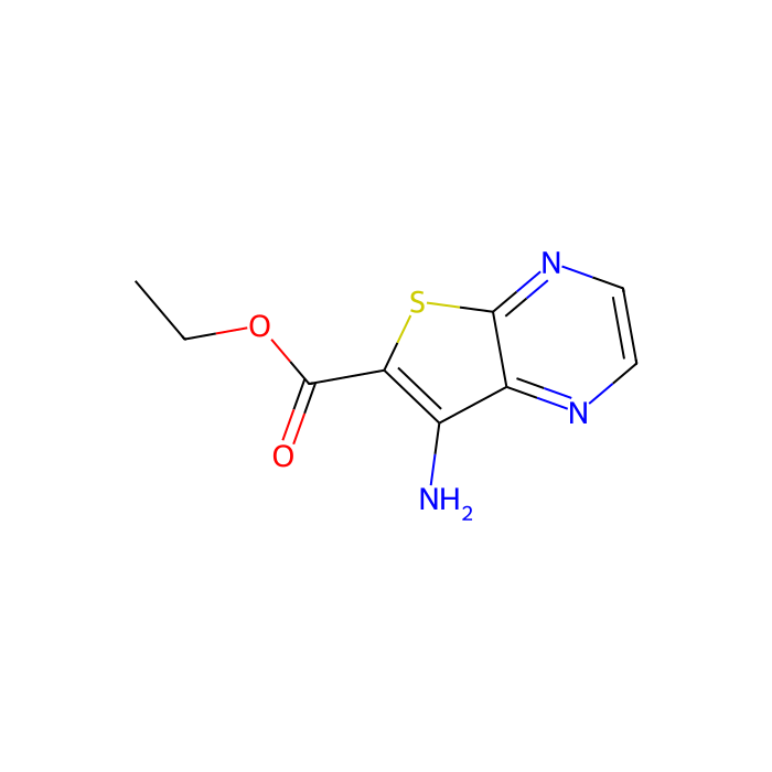 Ethyl 7-aminothieno[2,3-b]pyrazine-6-carboxylate - ≥97% CAS No(56881-21-1) by Aladdin Scientific