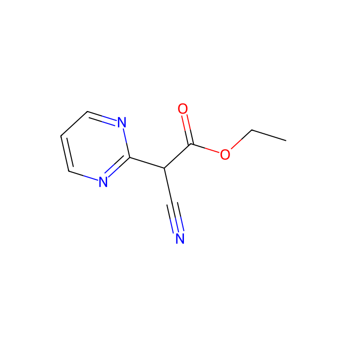 Ethyl 2-cyano-2-(pyrimidin-2-yl)acetate - ≥95% CAS No(65364-63-8) by Aladdin Scientific