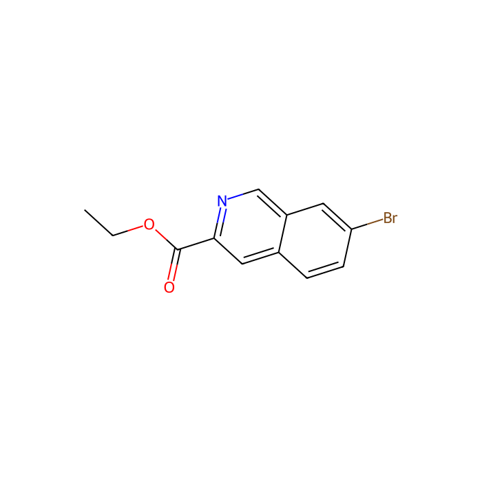 Ethyl 7-bromoisoquinoline-3-carboxylate - ≥98% CAS No(660830-62-6) by Aladdin Scientific