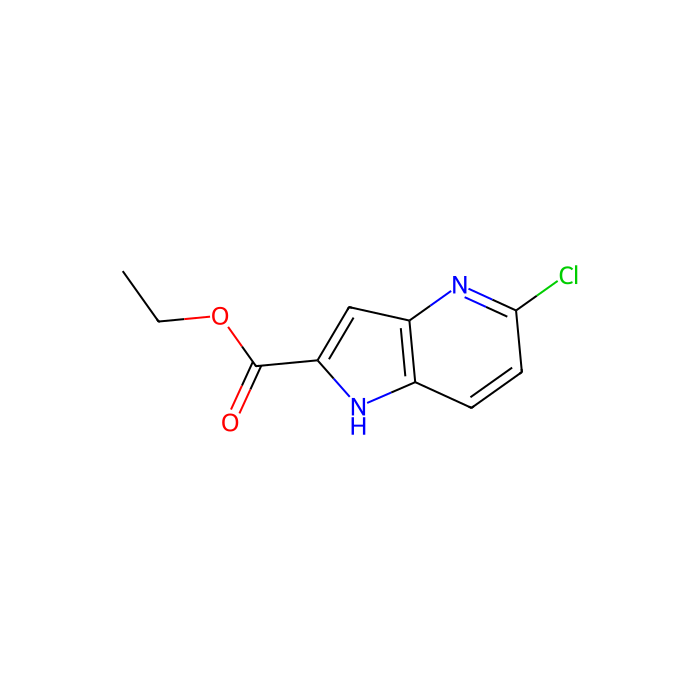 Ethyl 5-chloro-1H-pyrrolo[3,2-b]pyridine-2-carboxylate - ≥98% CAS No(800401-62-1) by Aladdin Scientific