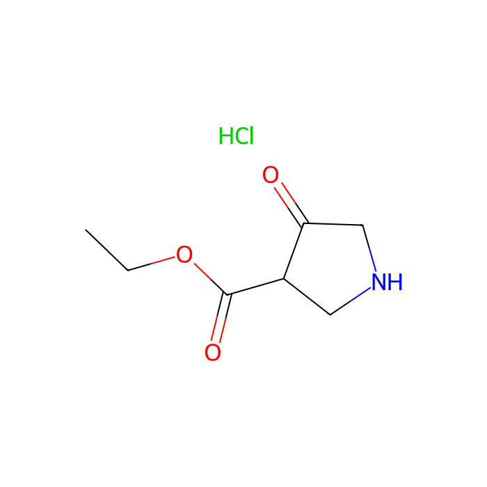 Ethyl 4-oxopyrrolidine-3-carboxylate hydrochloride - ≥95% CAS No(916814-29-4) by Aladdin Scientific