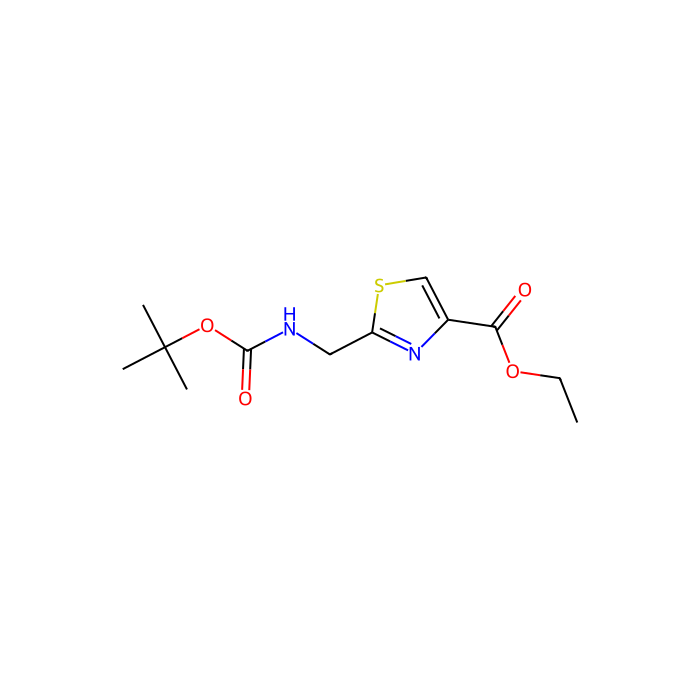 Ethyl 2-((tert-butoxycarbonylamino)methyl)thiazole-4-carboxylate - ≥98% CAS No(96929-05-4) by Aladdin Scientific