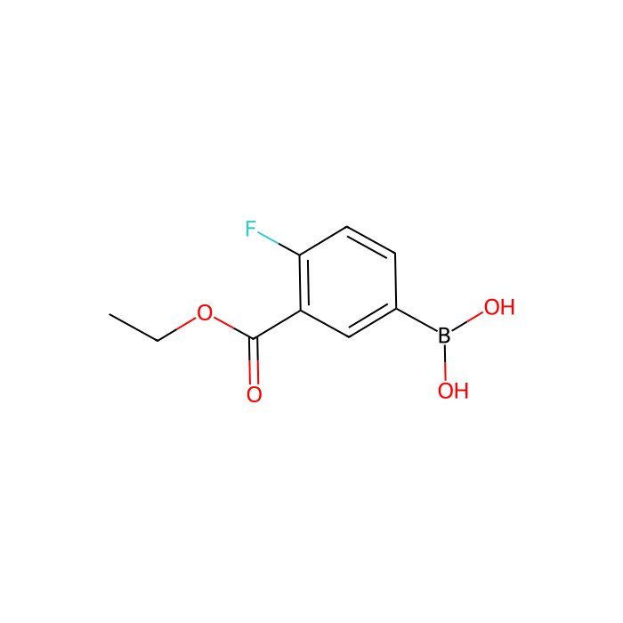 3-(Ethoxycarbonyl)-4-fluorophenylboronic Acid (contains varying amounts of Anhydride) - ≥97% CAS No(874219-36-0) by Aladdin Scientific
