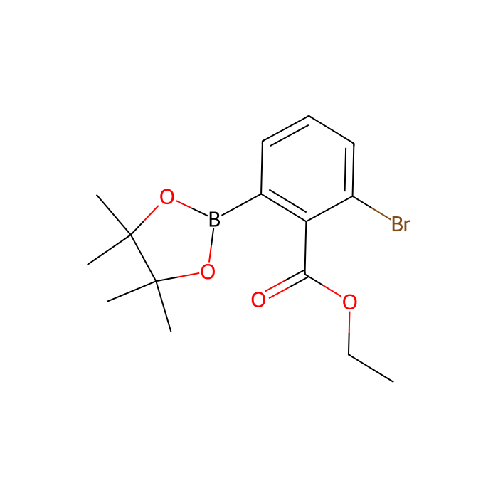 Ethyl 2-bromo-6-(4,4,5,5-tetramethyl-1,3,2-dioxaborolan-2-yl)benzoate - ≥97% CAS No(1025708-01-3) by Aladdin Scientific