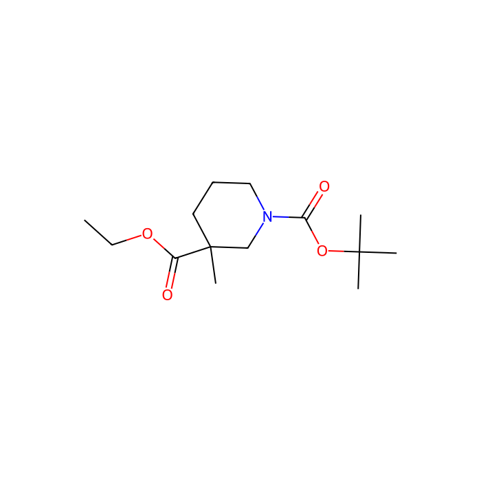 Ethyl 1-Boc-3-methylpiperidine-3-carboxylate - ≥97% CAS No(278789-43-8) by Aladdin Scientific