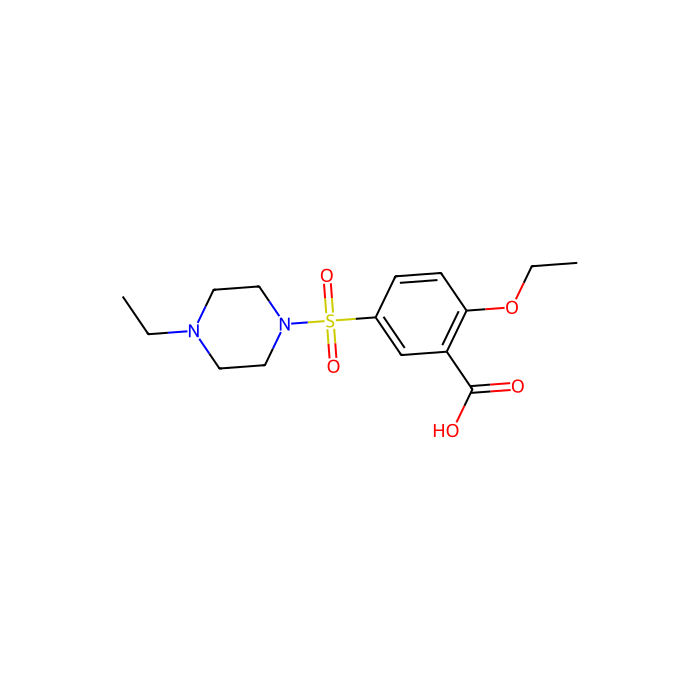 2-ethoxy-5-(4-ethylpiperazin-1-yl)sulfonylbenzoic acid - ≥98% CAS No(1245644-35-2) by Aladdin Scientific