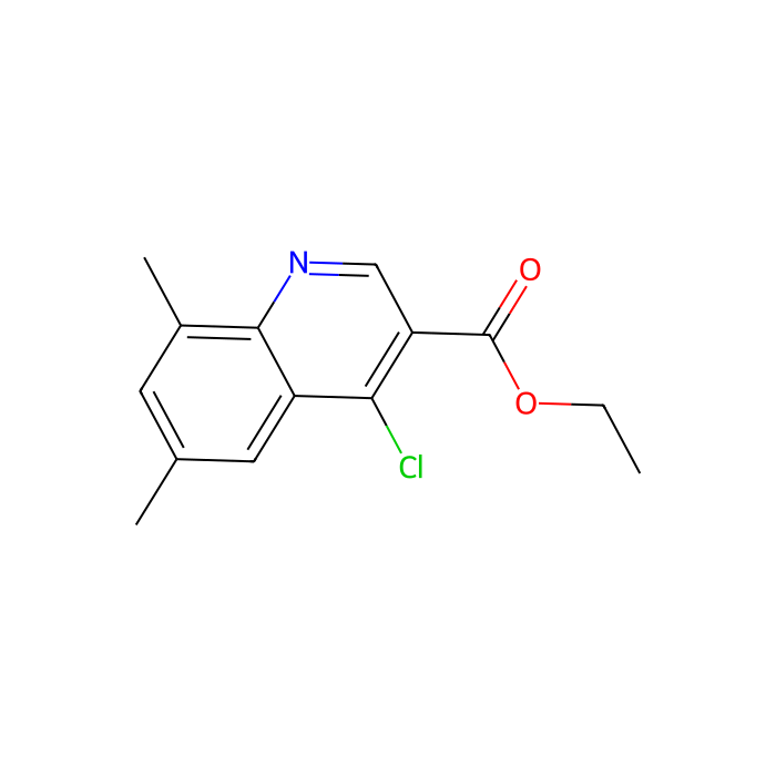 Ethyl 4-chloro-6,8-dimethylquinoline-3-carboxylate - ≥97% CAS No(31602-09-2) by Aladdin Scientific