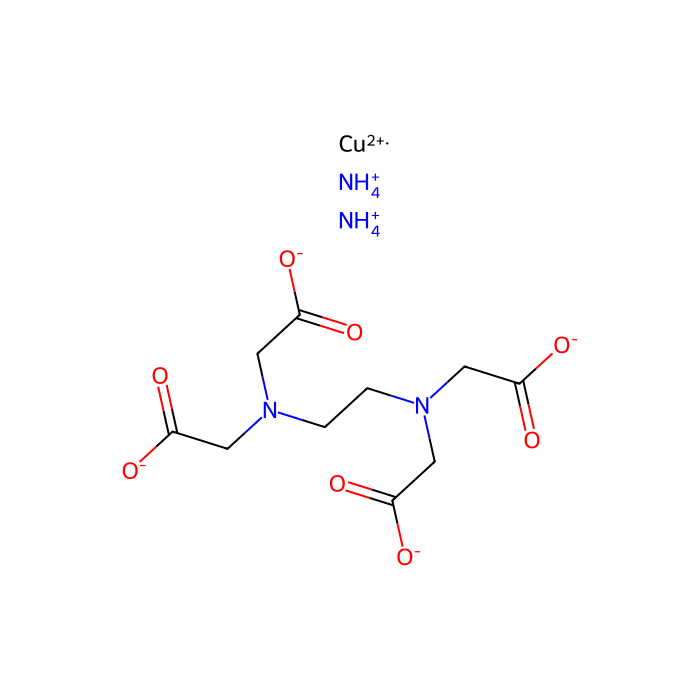Ethylenediaminetetraacetic acid diammonium copper salt solution - 0.1 mol/l CAS No(67989-88-2) by Aladdin Scientific