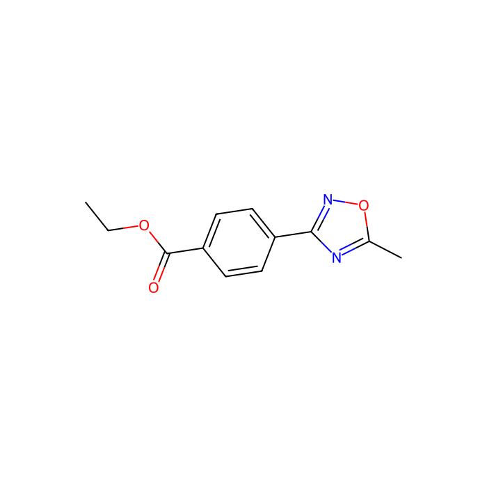 Ethyl 4-(5-methyl-1,2,4-oxadiazol-3-yl)benzoate - ≥95% CAS No(850375-01-8) by Aladdin Scientific