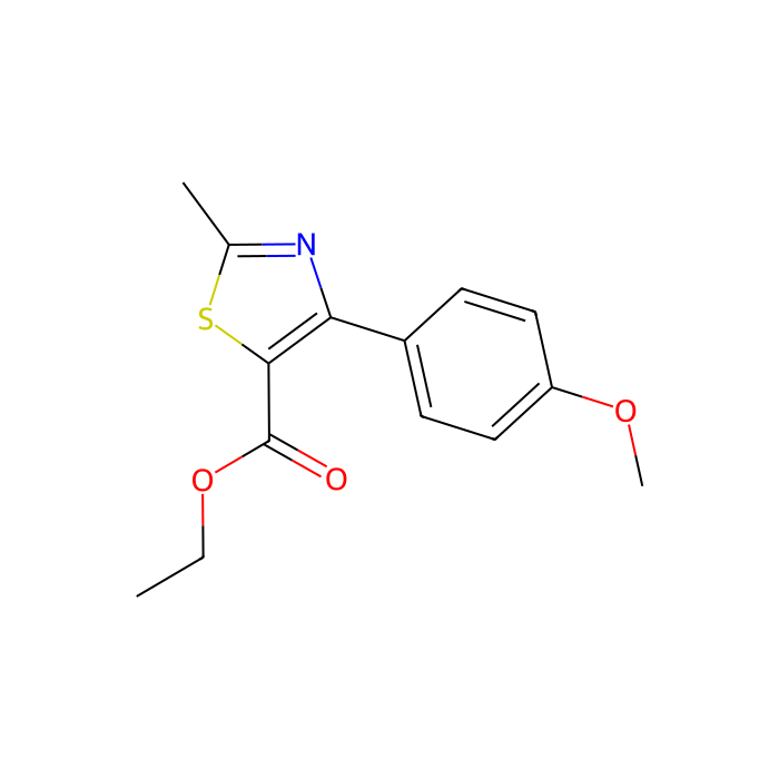 Ethyl 4-(4-methoxyphenyl)-2-methylthiazole-5-carboxylate - ≥98% CAS No(887590-01-4) by Aladdin Scientific