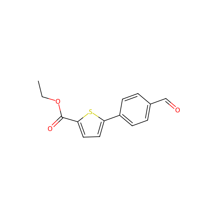Ethyl 5-(4-formylphenyl)-2-thiophenecarboxylate - ≥95% CAS No(850074-81-6) by Aladdin Scientific