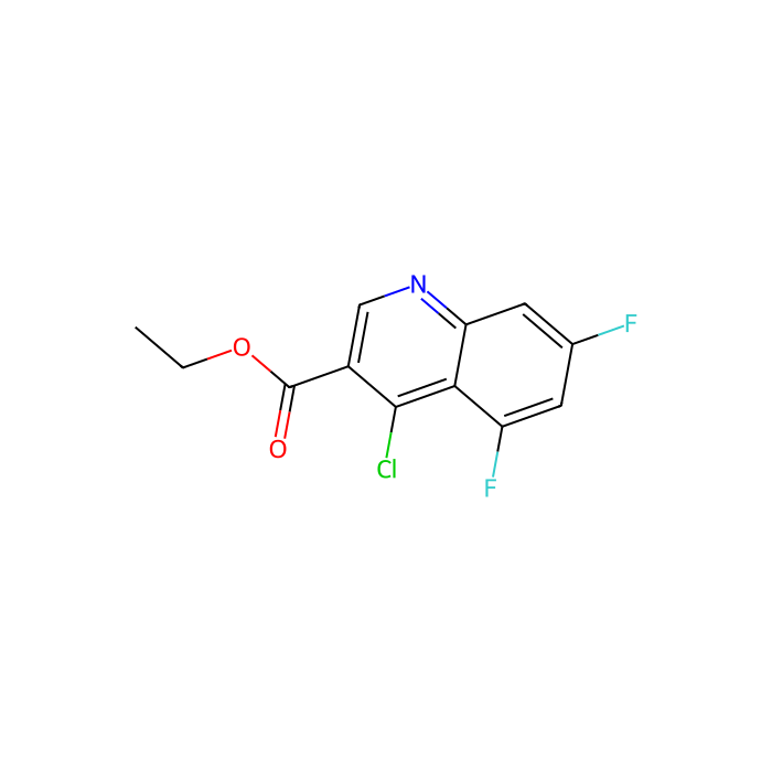 Ethyl 4-chloro-5,7-difluoroquinoline-3-carboxylate - ≥95% CAS No(311346-69-7) by Aladdin Scientific