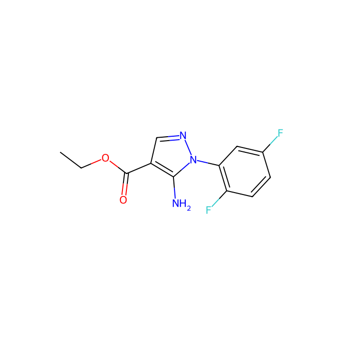 Ethyl 5-amino-1-(2,5-difluorophenyl)pyrazole-4-carboxylate - ≥98% CAS No(138907-69-4) by Aladdin Scientific
