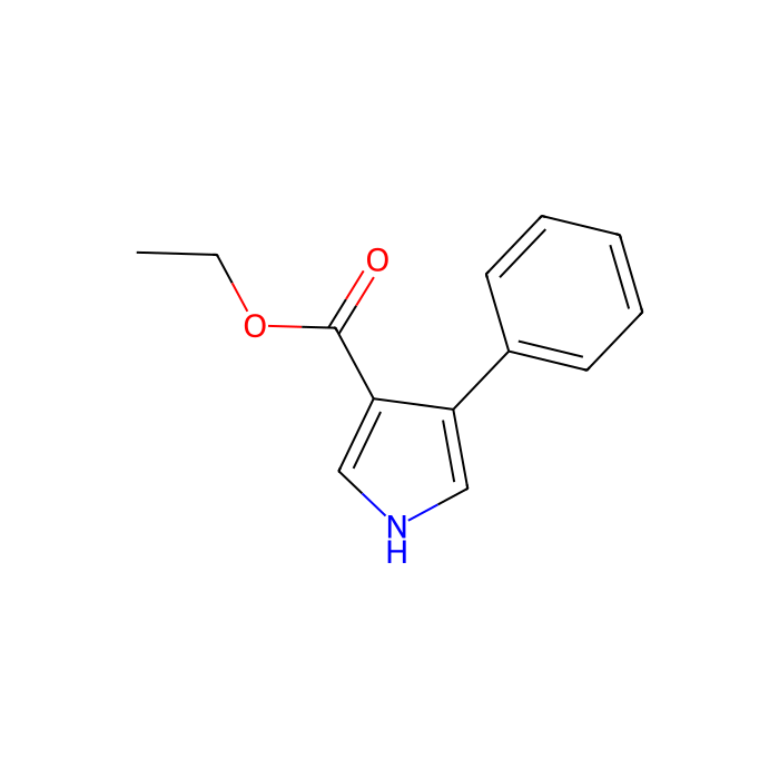 Ethyl 4-phenylpyrrole-3-carboxylate - ≥97% CAS No(64276-62-6) by Aladdin Scientific