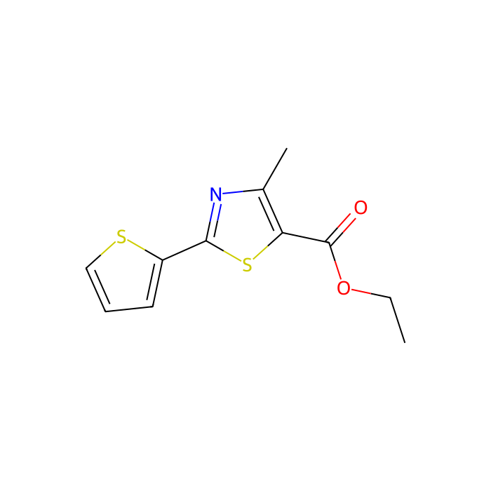 Ethyl 4-methyl-2-(2-thienyl)-1,3-thiazole-5-carboxylate - ≥97% CAS No(56421-62-6) by Aladdin Scientific
