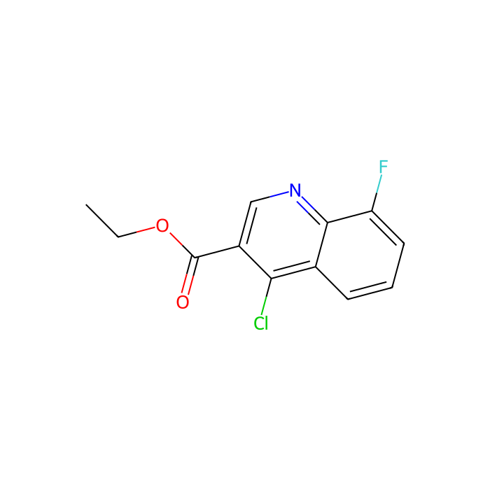 Ethyl 4-chloro-8-fluoroquinoline-3-carboxylate - ≥95% CAS No(56824-90-9) by Aladdin Scientific