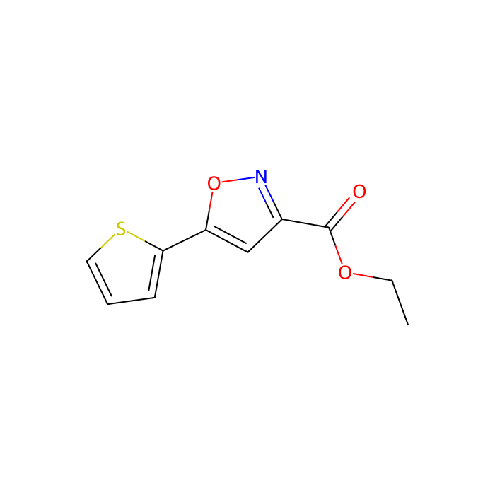 Ethyl 5-(Thiophen-2-yl)isoxazole-3-carboxylate - ≥98% CAS No(90924-54-2) by Aladdin Scientific
