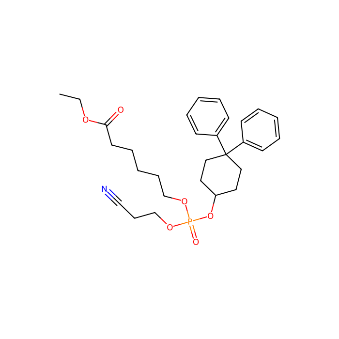 Ethyl 6-[(2-Cyanoethoxy)(4,4-diphenylcyclohexyloxy)phosphoryloxy]hexanoate - ≥95%(HPLC) CAS No(572913-59-8) by Aladdin Scientific