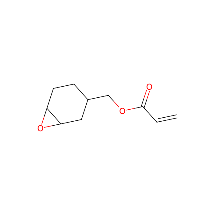 (3,4-Epoxycyclohexyl)methyl Acrylate (stabilized with HQ) - ≥94%(GC) CAS No(64630-63-3) by Aladdin Scientific