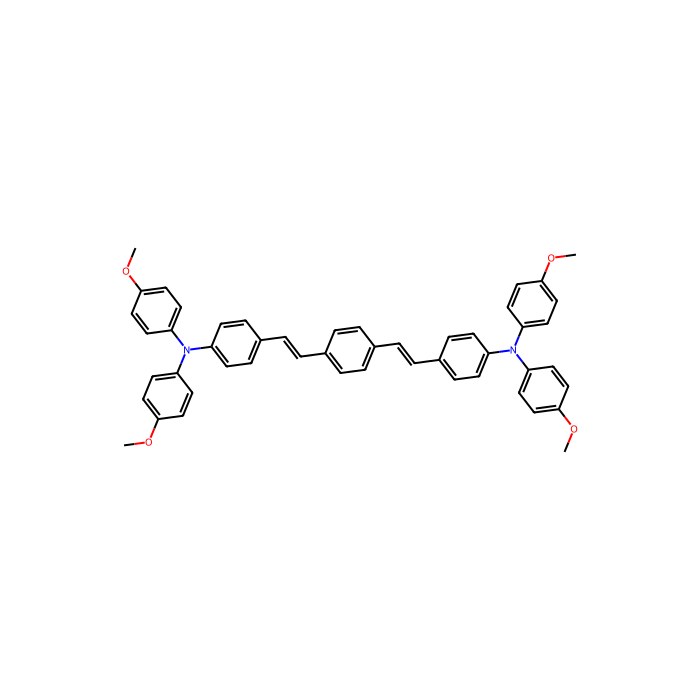 (E,E)-1,4-Bis[4-[bis(4-methoxyphenyl)amino]styryl]benzene - ≥98% CAS No(872466-50-7) by Aladdin Scientific