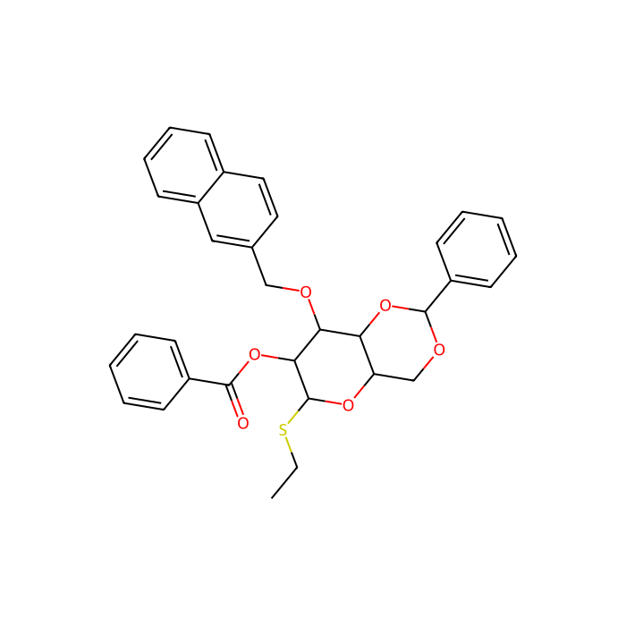 Ethyl 4,6-O-Benzylidene-3-O-(2-naphthalenylmethyl)-2-O-benzoyl-1-thio-β-D-glucopyranoside - ≥98% CAS No(352008-11-8) by Aladdin Scientific