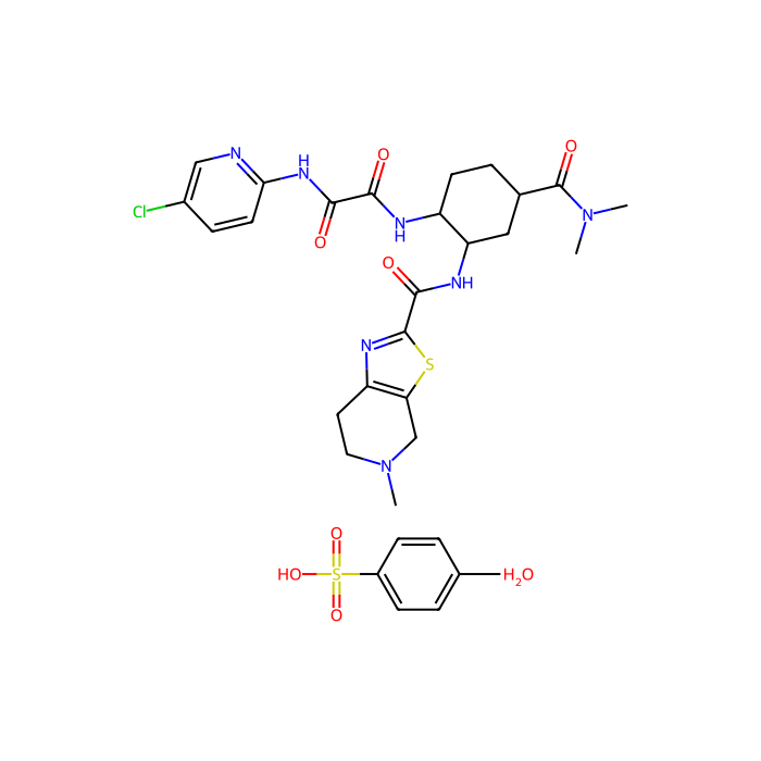 Edoxaban tosylate Monohydrate - 10mM in DMSO CAS No(1229194-11-9) by Aladdin Scientific