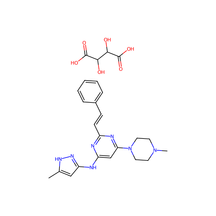 ENMD-2076 L-(+)-Tartaric acid - 10mM in DMSO CAS No(1291074-87-7) by Aladdin Scientific