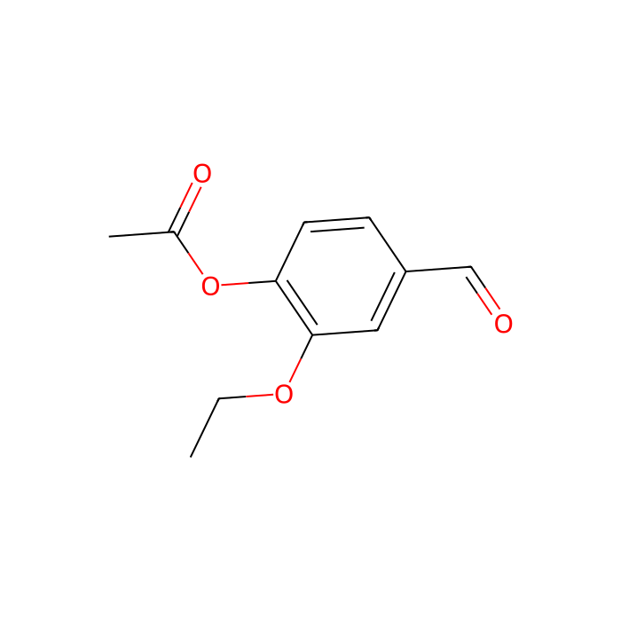 2-Ethoxy-4-formylphenyl Acetate - 10mM in DMSO CAS No(72207-94-4) by Aladdin Scientific