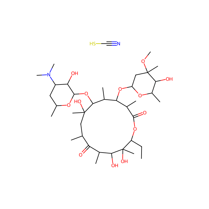 Erythromycin thiocyanate - Moligand™,10mM in DMSO CAS No(7704-67-8) by Aladdin Scientific