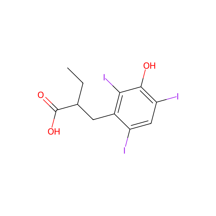 α-Ethyl-3-hydroxy-2,4,6-triiodohydrocinnamic acid - ≥97% CAS No(96-84-4) by Aladdin Scientific