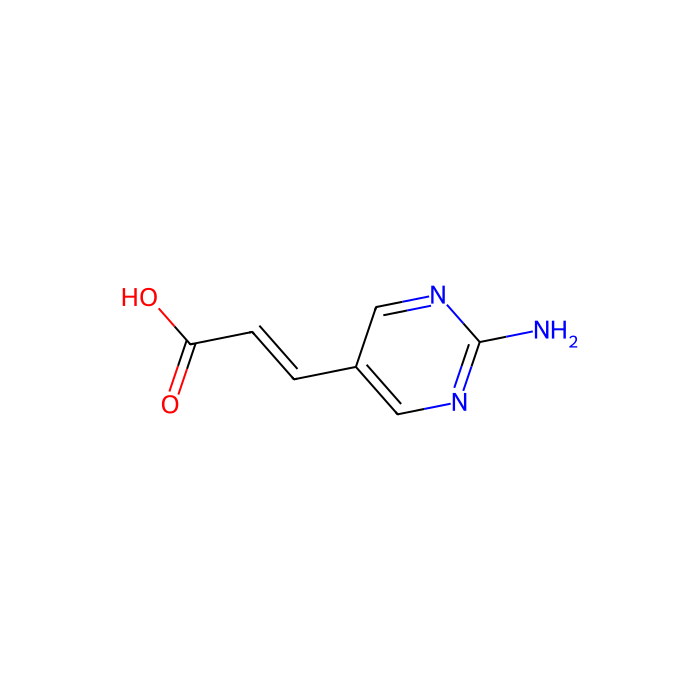 (2E)-3-(2-Aminopyrimidin-5-yl)acrylic acid - ≥95% CAS No(335030-80-3) by Aladdin Scientific