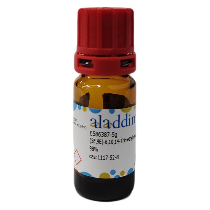 (5E,9E)-6,10,14-Trimethylpentadeca-5,9,13-trien-2-one - ≥98% CAS No(1117-52-8) by Aladdin Scientific
