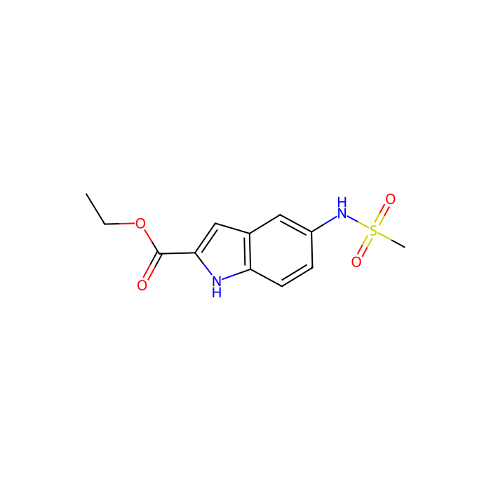 Ethyl 5-(methylsulfonamido)-1H-indole-2-carboxylate - ≥98% CAS No(179556-14-0) by Aladdin Scientific