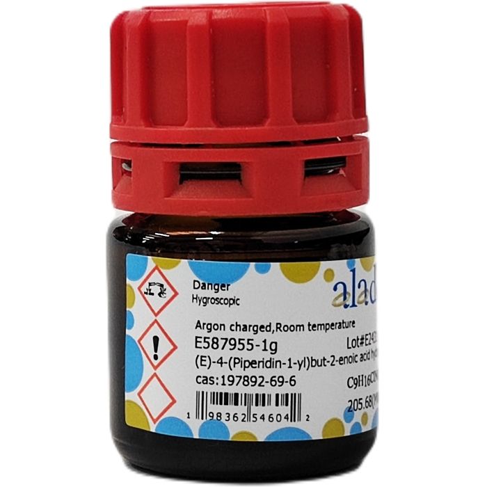 (E)-4-(Piperidin-1-yl)but-2-enoic acid hydrochloride - ≥97% CAS No(197892-69-6) by Aladdin Scientific