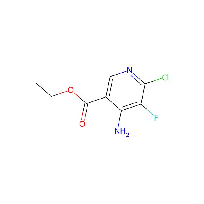 Ethyl 4-amino-6-chloro-5-fluoronicotinate - ≥97% CAS No(2454397-74-9) by Aladdin Scientific