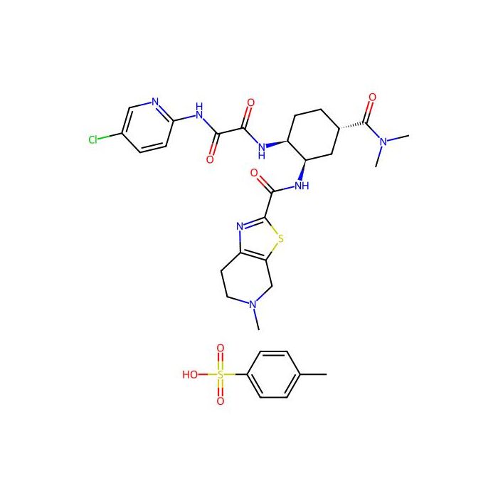 Edoxaban tosylate - 10mM in DMSO CAS No(480449-71-6) by Aladdin Scientific