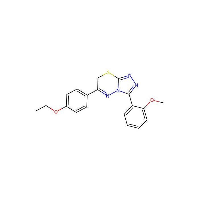 6-(4-ethoxyphenyl)-3-(2-methoxyphenyl)-7H-[1,2,4]triazolo[3,4-b][1,3,4]thiadiazine -  CAS No(578723-96-3) by Aladdin Scientific