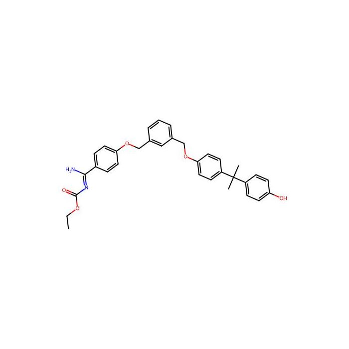 ethyl (NZ)-N-[amino-[4-[[3-[[4-[2-(4-hydroxyphenyl)propan-2-yl]phenoxy]methyl]phenyl]methoxy]phenyl]methylidene]carbamate -  CAS No(9915203) by Aladdin Scientific