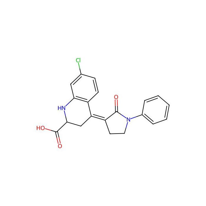 (4e)-7-Chloro-4-(2-oxo-1-phenyl-3-pyrrolidinylidene)-1,2,3,4-tetrahydro-2-quinolinecarboxylic acid -  CAS No(10303232) by Aladdin Scientific