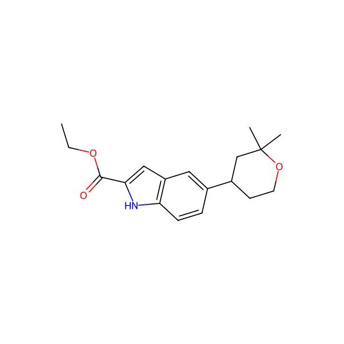 ethyl 5-(2,2-dimethyltetrahydropyran-4-yl)-1H-indole-2-carboxylate - ≥97% CAS No(2212021-76-4) by Aladdin Scientific