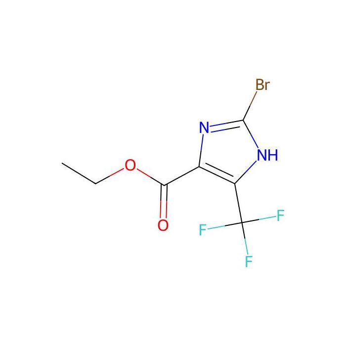 ethyl 2-bromo-5-(trifluoromethyl)-1H-imidazole-4-carboxylate - ≥97% CAS No(444326-49-2) by Aladdin Scientific