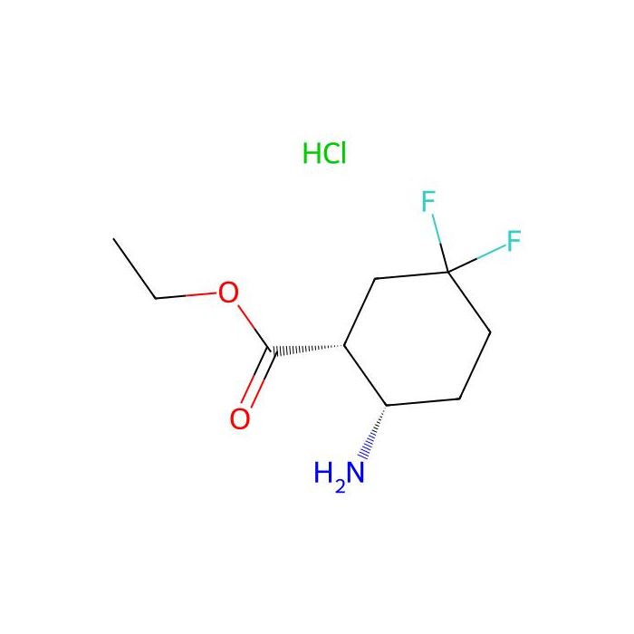 ethyl cis-2-amino-5,5-difluoro-cyclohexanecarboxylate;hydrochloride - ≥97% CAS No(2940875-75-0) by Aladdin Scientific