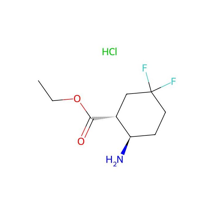 ethyl (1R,2R)-2-amino-5,5-difluoro-cyclohexanecarboxylate;hydrochloride - ≥97% CAS No(2940857-86-1) by Aladdin Scientific