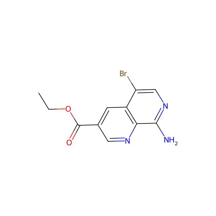 ethyl 8-amino-5-bromo-1,7-naphthyridine-3-carboxylate - ≥97% CAS No(2410309-62-3) by Aladdin Scientific