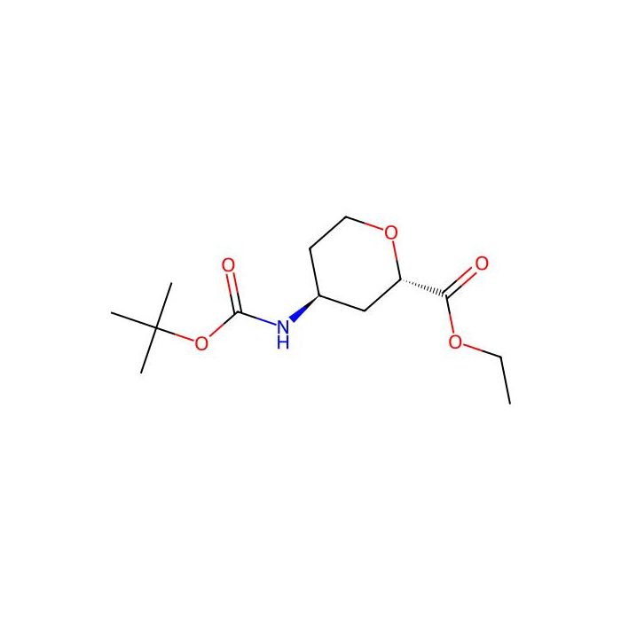 ethyl trans-4-(tert-butoxycarbonylamino)tetrahydropyran-2-carboxylate - ≥97% CAS No(2940874-12-2) by Aladdin Scientific