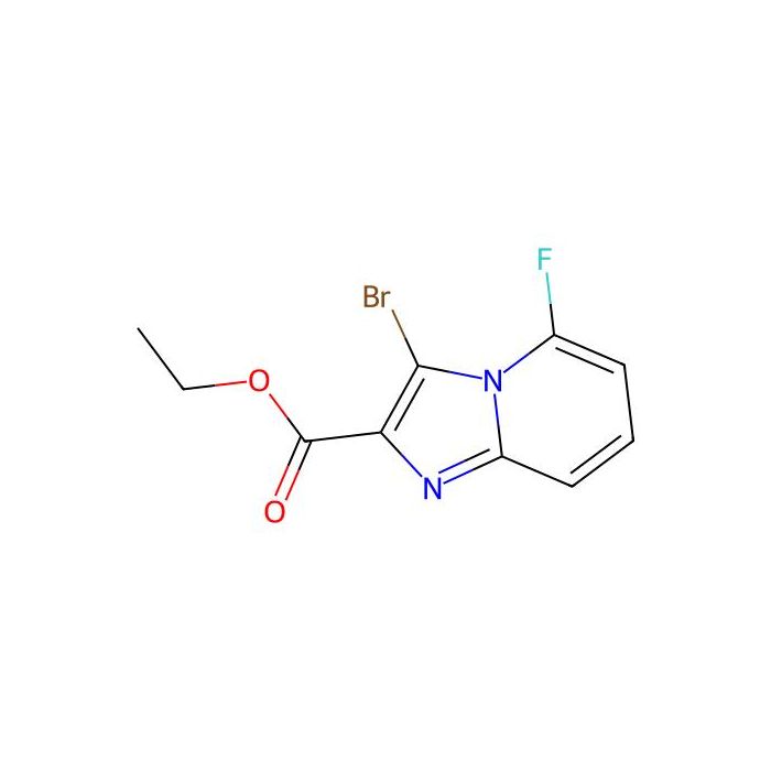 ethyl 3-bromo-5-fluoro-imidazo[1,2-a]pyridine-2-carboxylate - ≥97% CAS No(2177263-64-6) by Aladdin Scientific