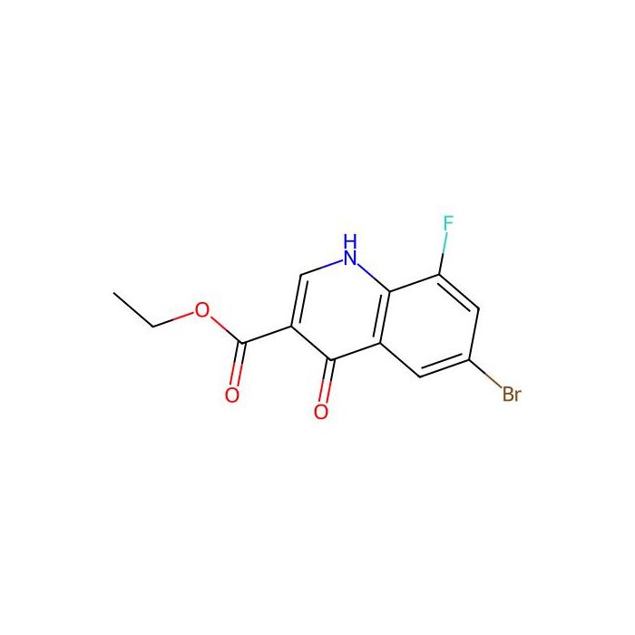 ethyl 6-bromo-8-fluoro-4-hydroxy-quinoline-3-carboxylate - ≥97% CAS No(228728-06-1) by Aladdin Scientific