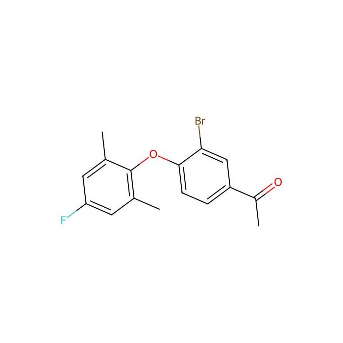 1-[3-bromo-4-(4-fluoro-2,6-dimethyl-phenoxy)phenyl]ethanone - ≥97% CAS No(2138863-82-6) by Aladdin Scientific