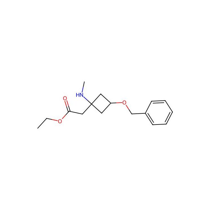 ethyl 2-[3-benzyloxy-1-(methylamino)cyclobutyl]acetate - ≥97% CAS No(2141041-85-0) by Aladdin Scientific